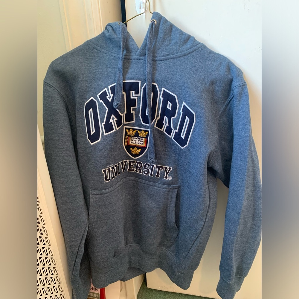Embroidered Oxford Sweatshirt